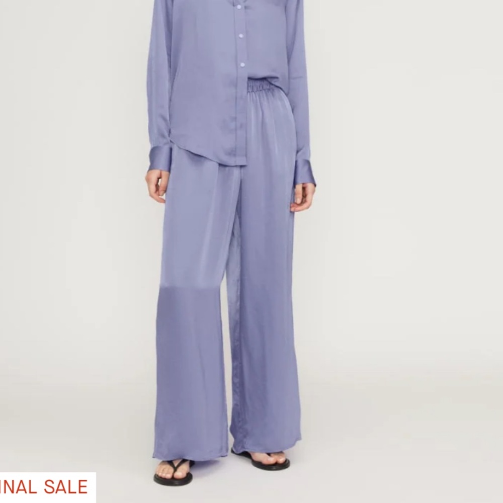 Everlane Satin Pull on Pant